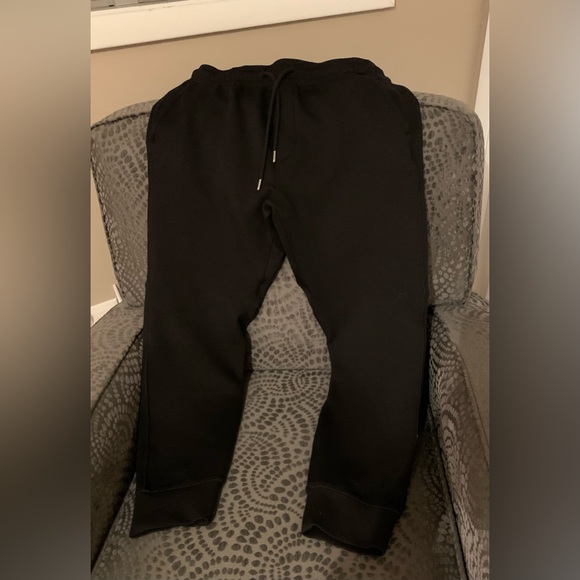 American Eagle Outfitters, Mens Joggers, Medium, Black, Great Condition - Picture 2 of 15